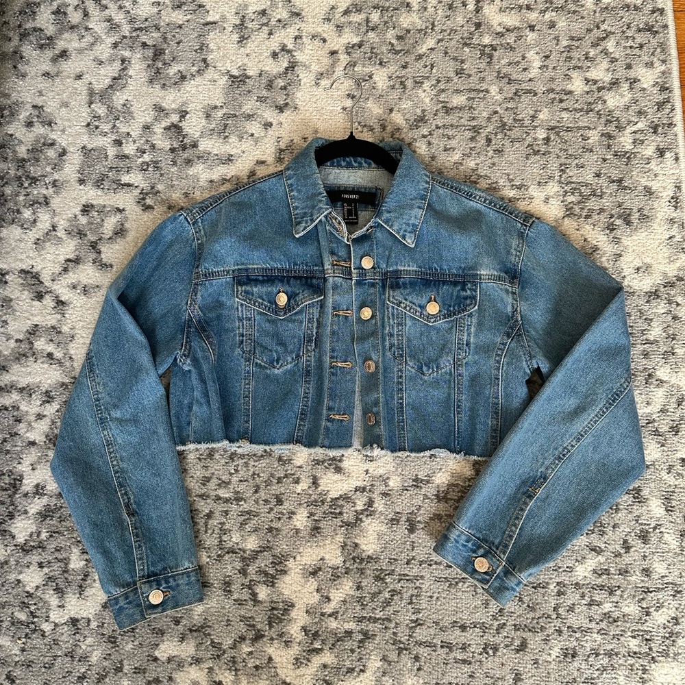 Cropped Jean jacket